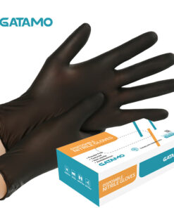 Disposable Nitrile Gloves – Black