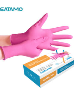 Disposable Nitrile Gloves – Pink